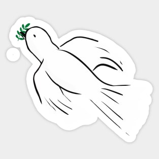 Dove of Peace Sticker